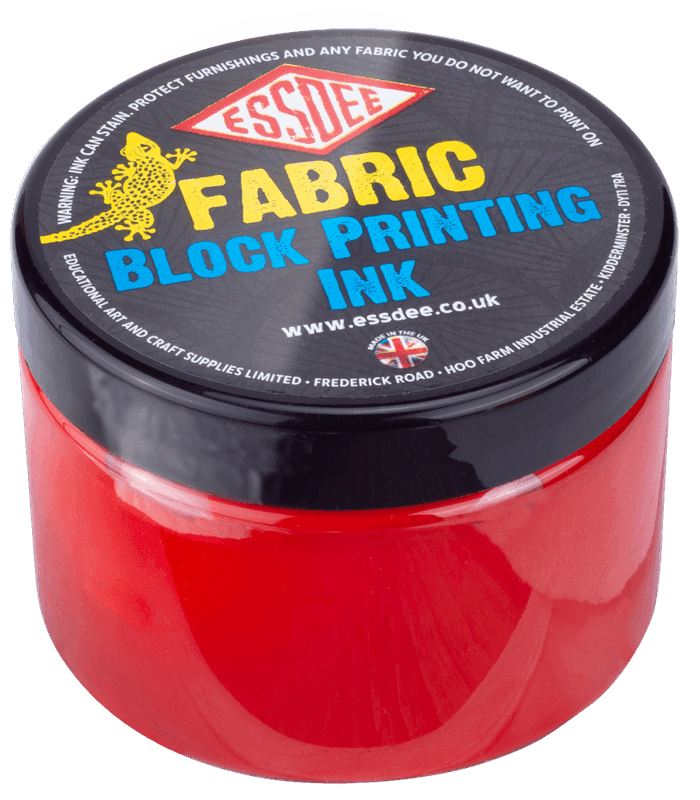 EssDee červená barva na linoryt textil 150 ml