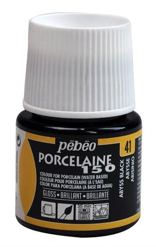 Pébéo Porcelaine 150 černá barva na porcelán 45 ml