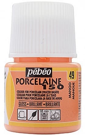 Pébéo Porcelaine 150 oranžová mango barva na porcelán 45ml