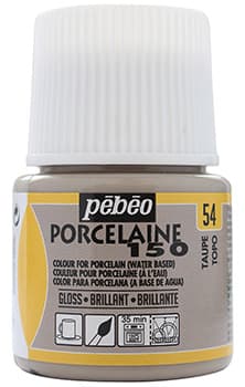 Pébéo Porcelaine 150 barva na sklo taupe 45ml