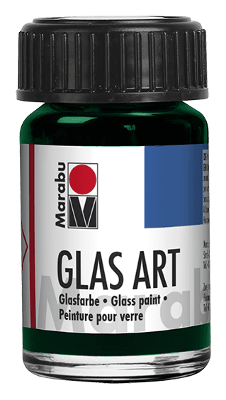 Marabu GlasArt barva na sklo zelená světle 463