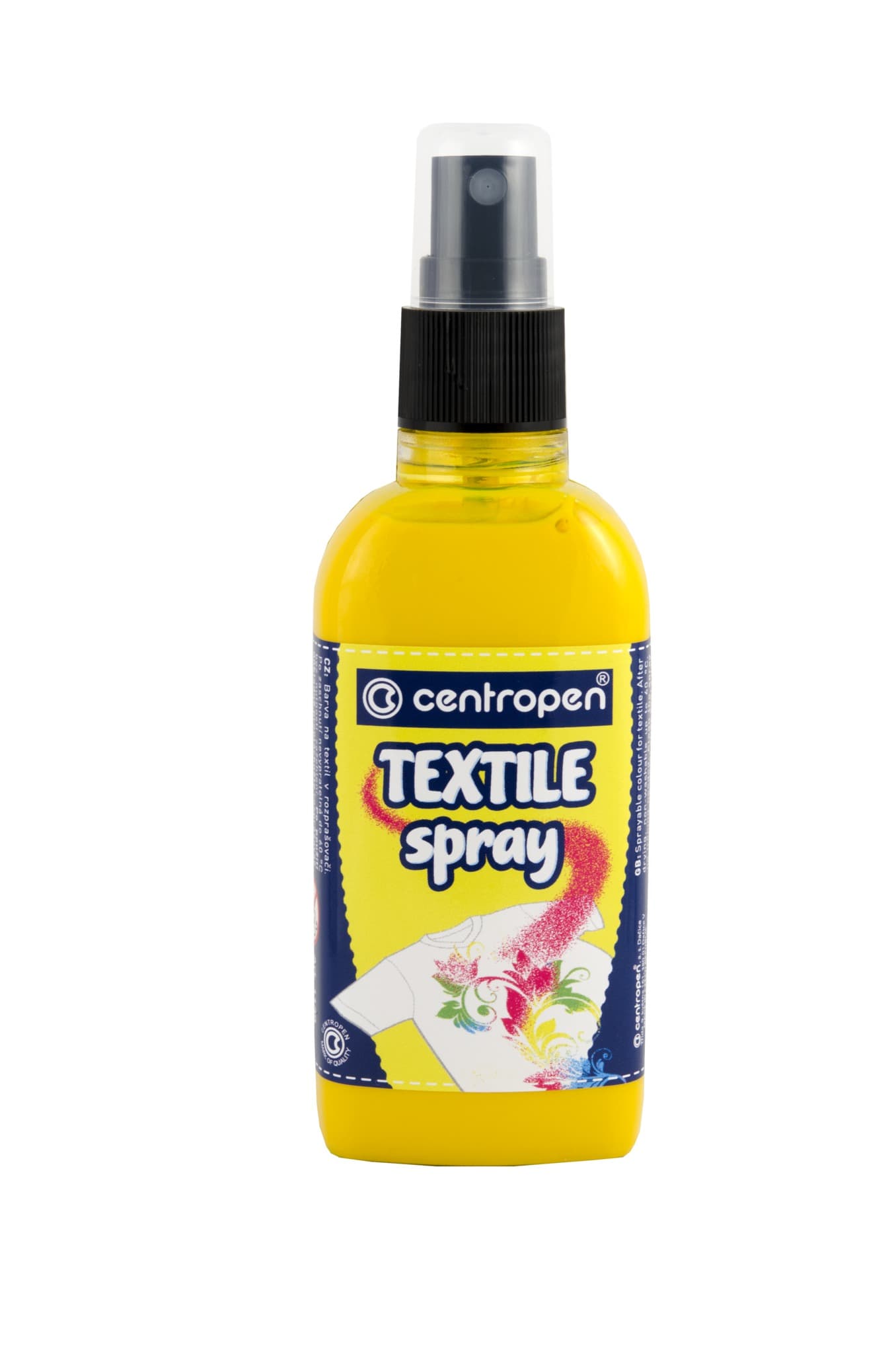 Centropen Textil sprej žlutá barva na textil 110 ml