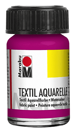 Marabu Textil Aquarelle 15 ml růžová magenta barva textil