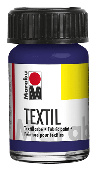 Marabu Textil fialová tmavá barva na textil 15 ml