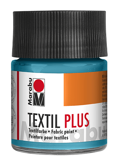 Marabu Textil Plus modrá karibská barva na textil 50ml