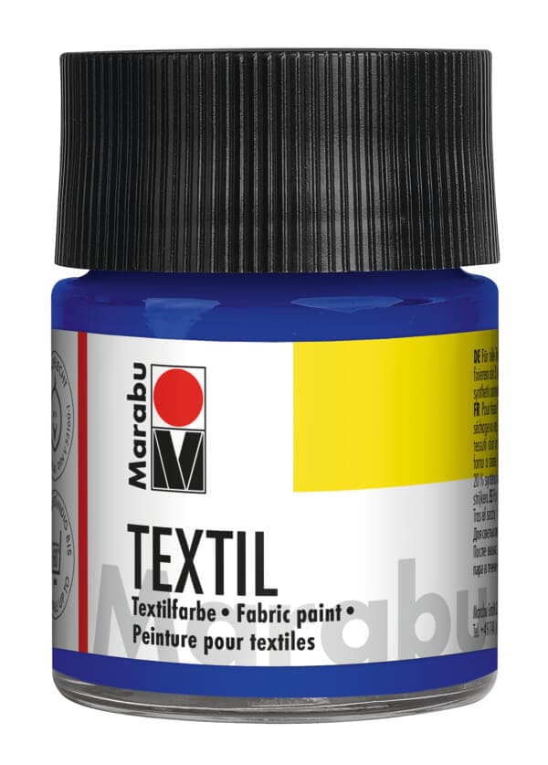 Marabu Textil Plus 50ml barva na textil tmavě modrá