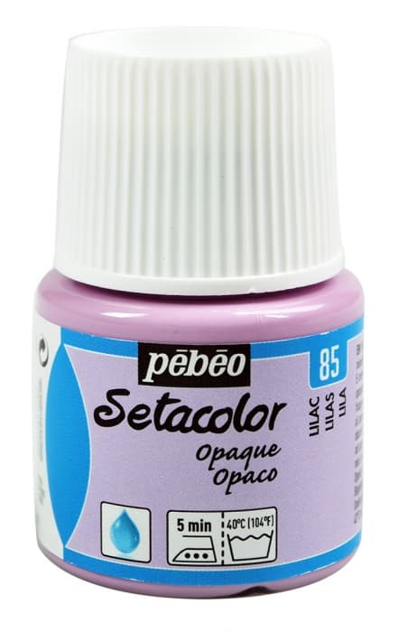 Pébéo Setacolor Opaque fialová lila barva na textil 45ml