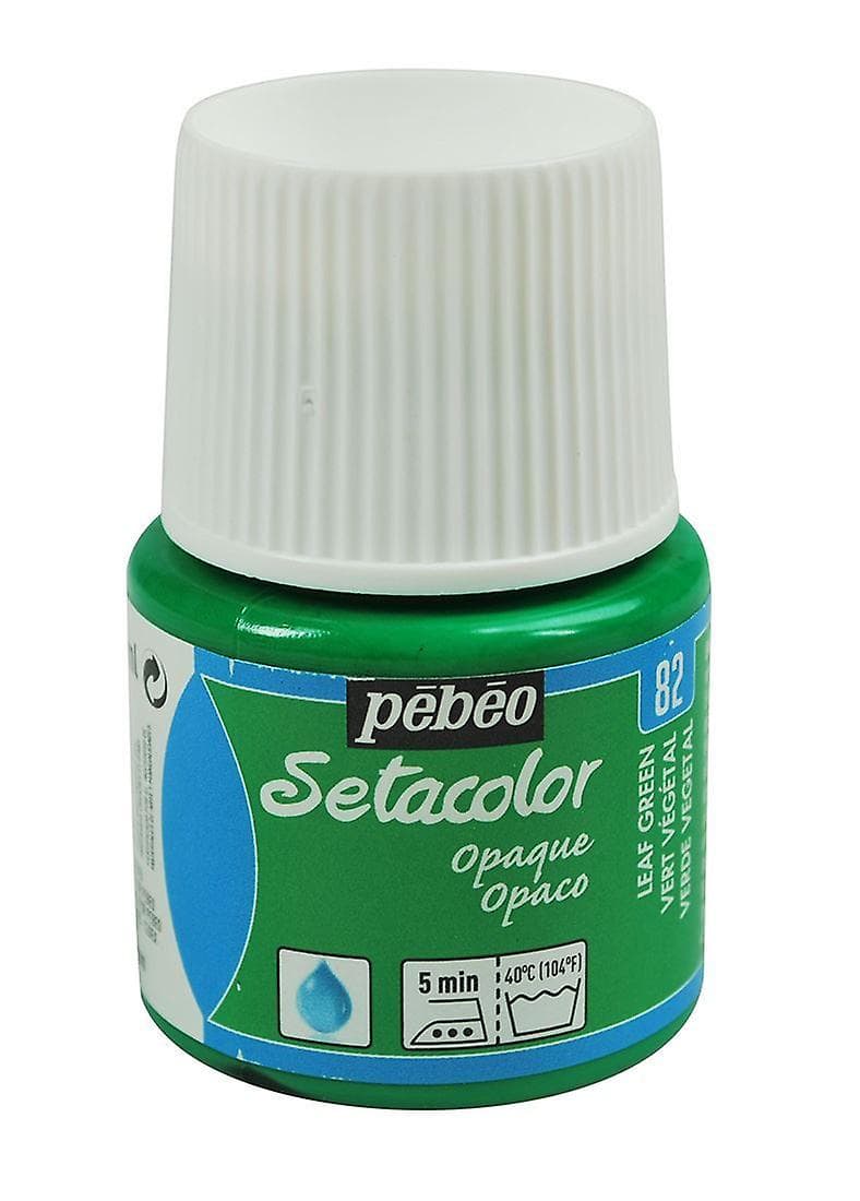 Pébéo Setacolor Opaque zelená listová barva na textil 45ml