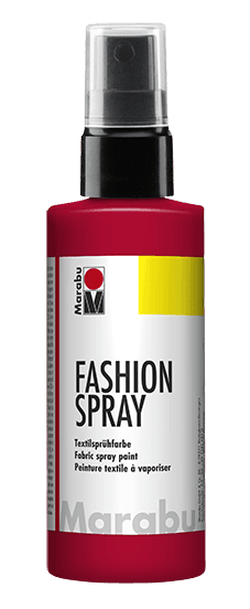 Marabu Fashion Spray červená barva na textil 100 ml