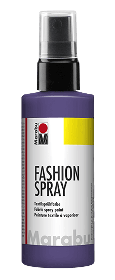 Marabu Fashion Spray barva na textil švestková 100 ml