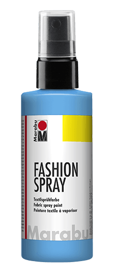 Marabu Fashion Spray modrá světlá barva na textil 100ml