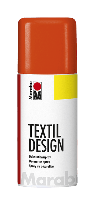 Marabu Textil Design spray oranžová neonová 150 ml