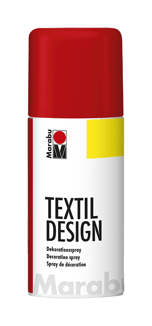 Marabu Textil Design spray červená barva na textil 150ml