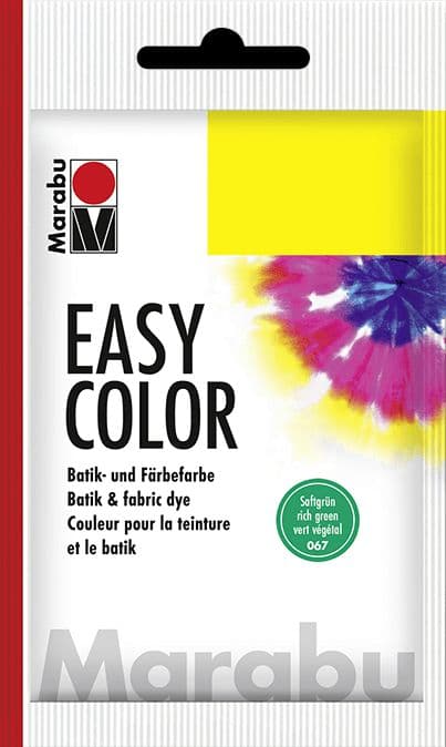 Marabu Easy Color 25g sytě zelená batikovací barva studena
