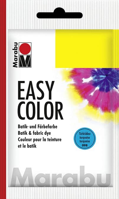 Marabu Easy Color tyrkysová batikovací barva za studena 25g