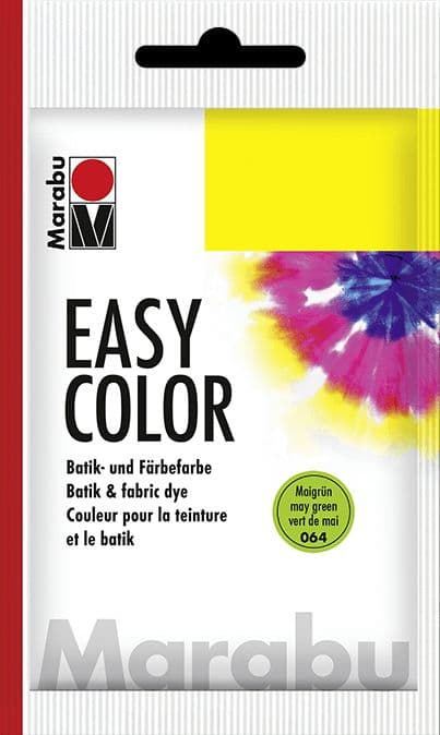 Marabu Easy Color jarní zeleň batikovací barva hedvábí 25g