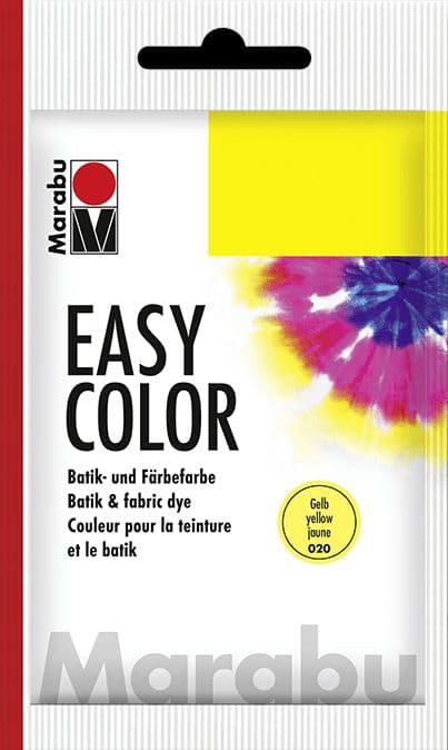 Marabu Easy Color žlutá batikovací barva za studena 25g