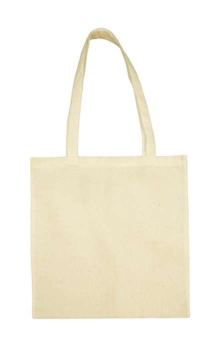 Bavlněná taška přírodní nebarvená 38x42cm dlouhé ucho