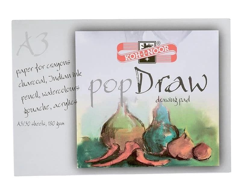 Koh-i-Noor skicák A3 180g lepený blok kreslení