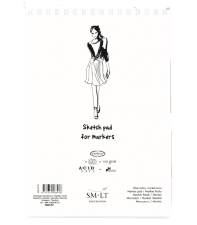 SM.LT Marker Pad A4 blok na fixy 100g