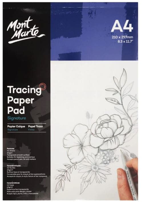 MontMarte blok pauzovacích papírů A4 60g 40 listů