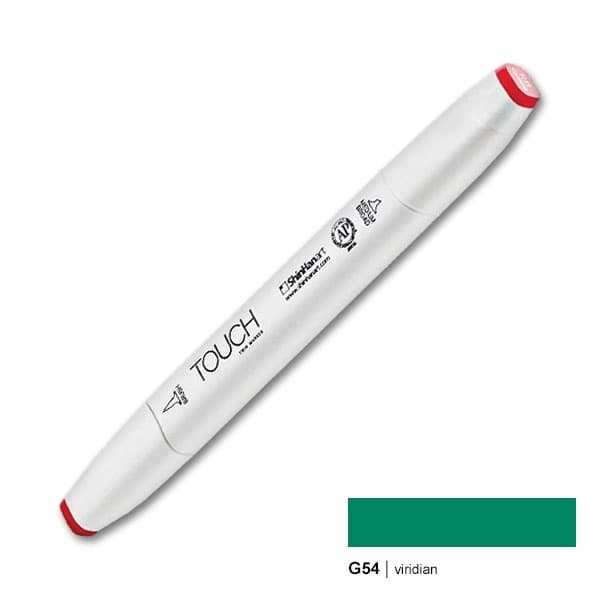 ShinHan Art TOUCH-BRUSH G54 Viridian zelený designérský fix
