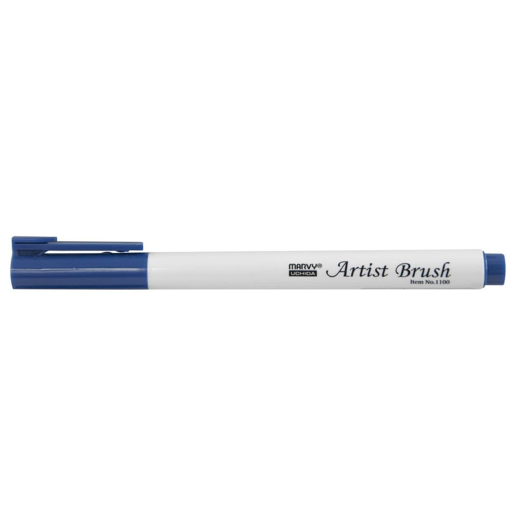 Marvy Artist Brush 1100-29 modrý štětcový fix lettering