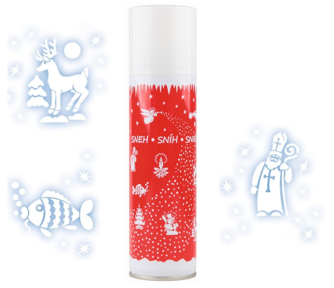 Amos dekorační sníh ve spreji 150 ml vánoční