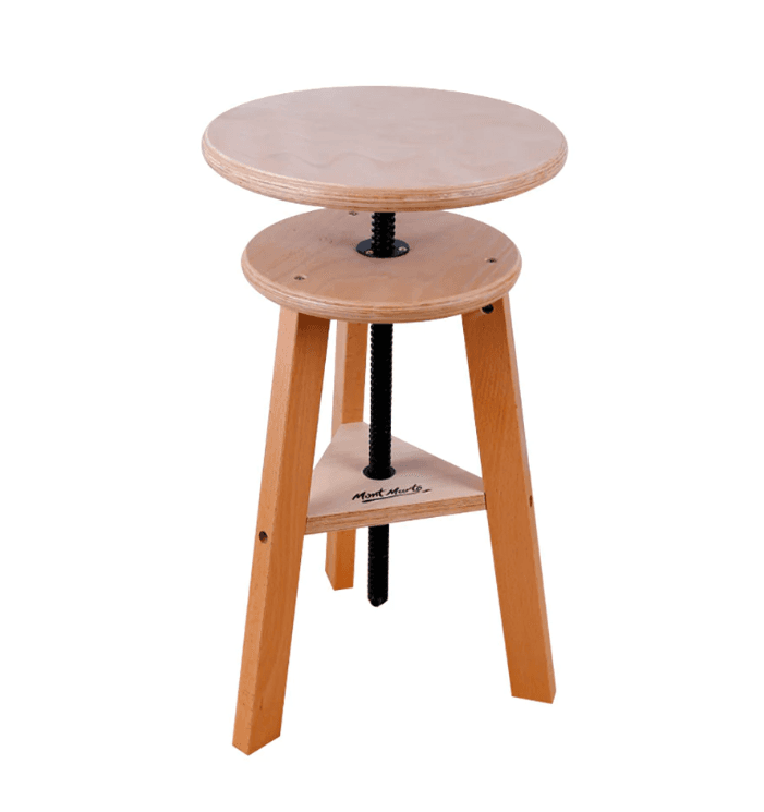 Mont Marte dřevěná stolička k malířskému stojanu