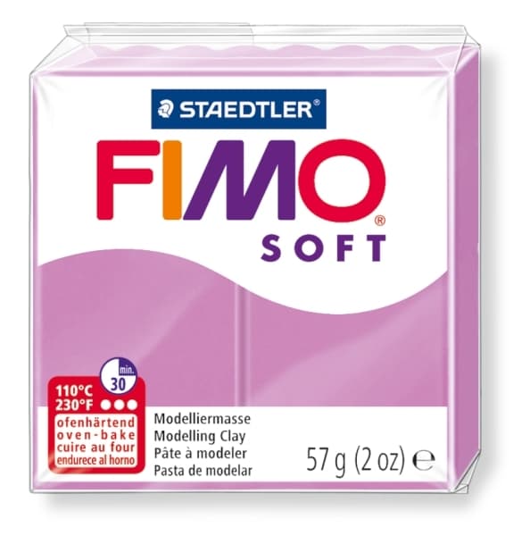 FIMO SOFT polymerová hmota světle fialová 57g Staedtler