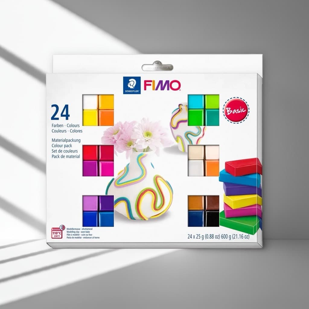 Staedtler Fimo Soft sada 24 barev po 25g
