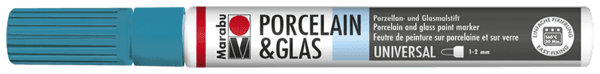 Marabu Porcelain Painter fix petrolejový 1-2 mm popisovač