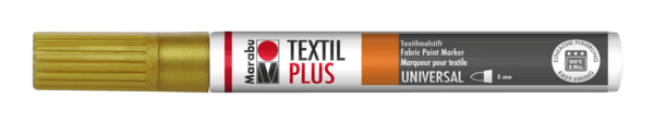 Marabu Textil Painter Plus zlatý fix na tmavý textil