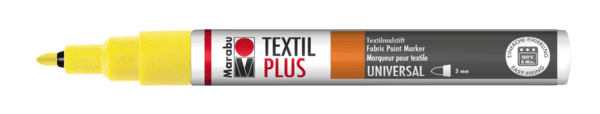 Marabu Textil Painter Plus žlutý fix na tmavý textil