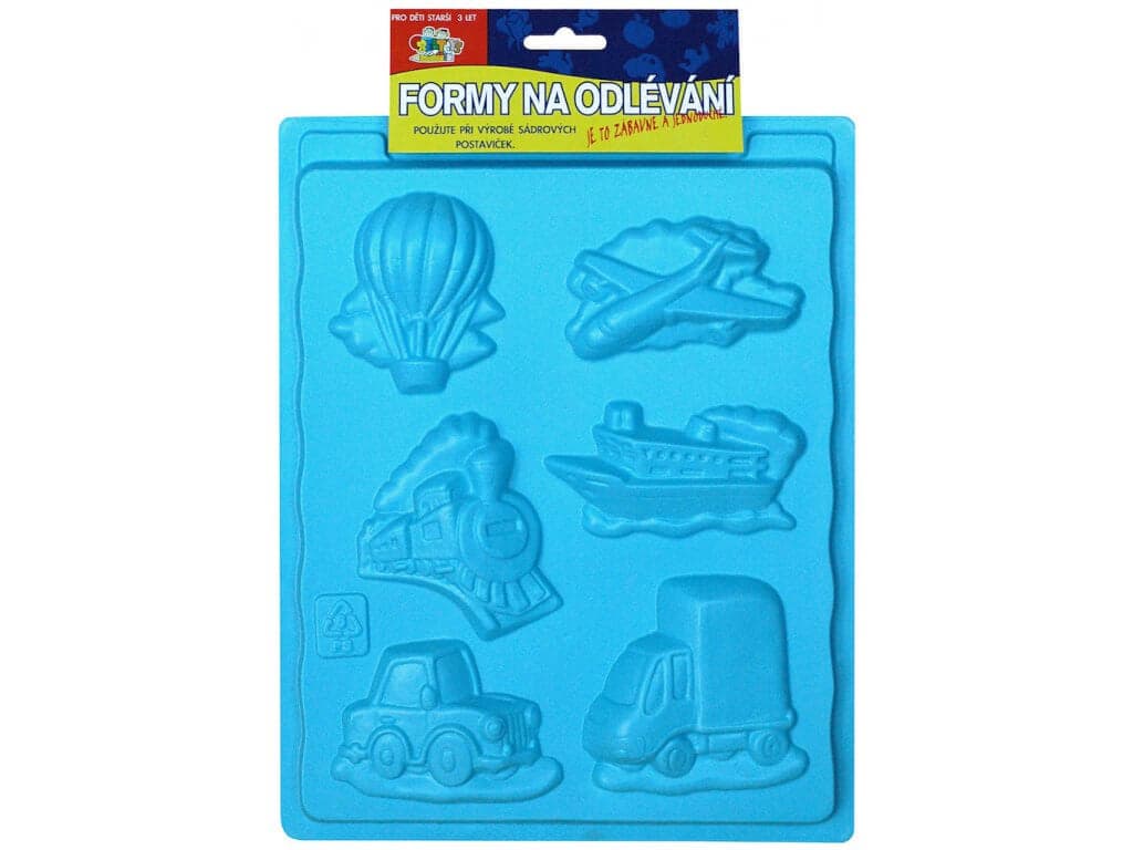 SMT forma na odlévání sádry dopravní prostředky 6 motivů