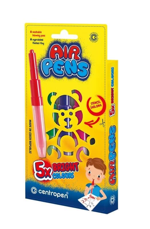 Centropen 1500 foukací fixy Bright sada 5 barev