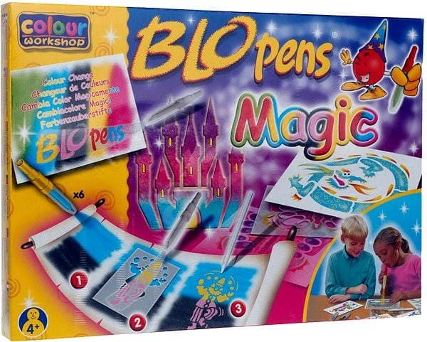 Centropen Foukací fixy Magic sada 10+1 na papír