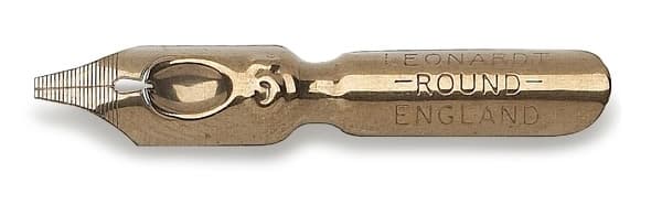 Manuscript kaligrafické pero Round Hand 3 1,35 mm čelní pohled