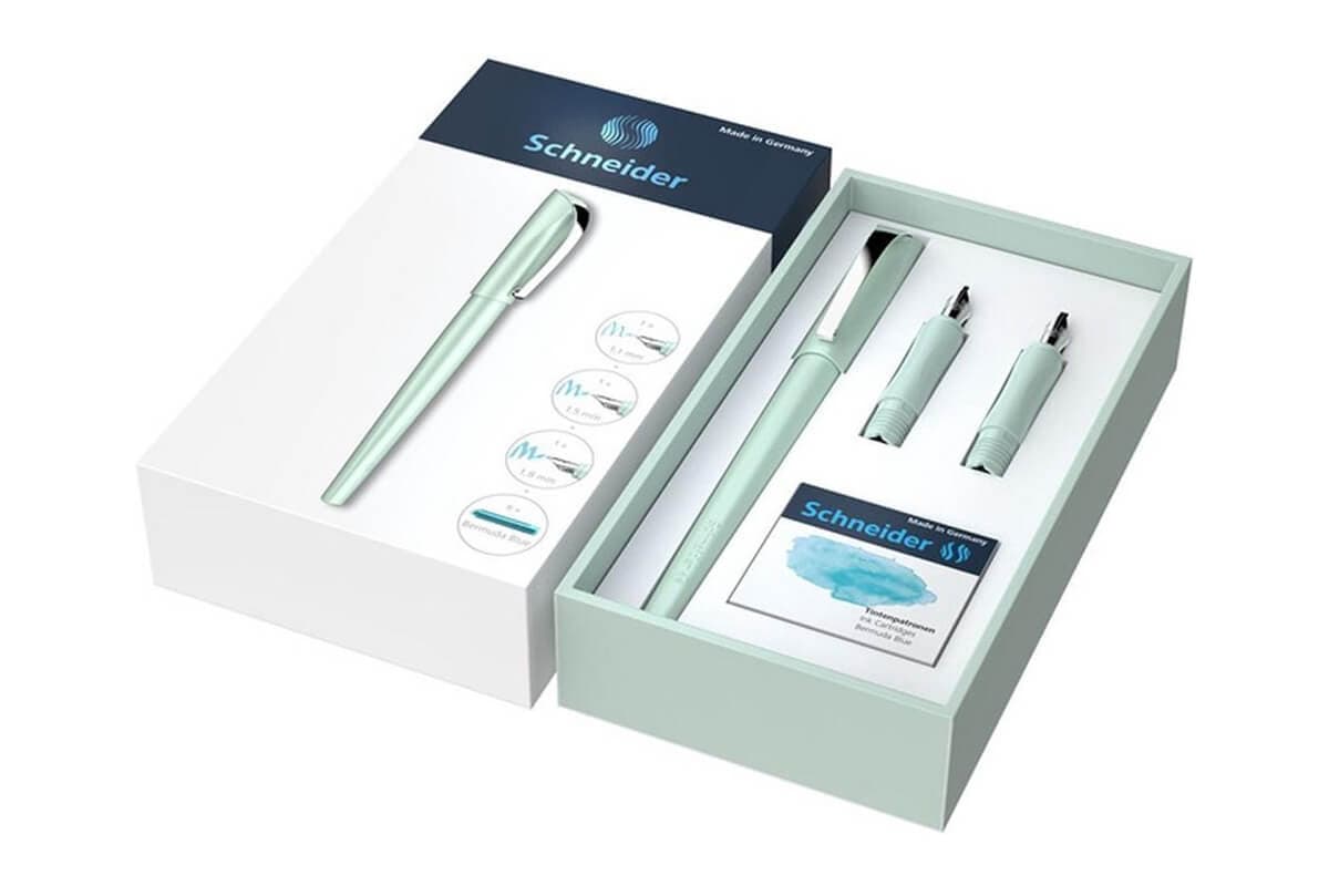 Schneider Callisima kaligrafické plnící pero mint sada