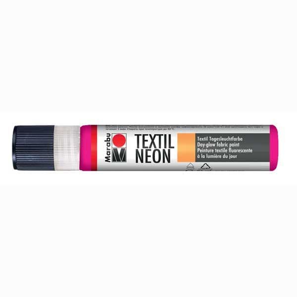 Marabu Textil Liner Neon růžová fluo kontура 25 ml