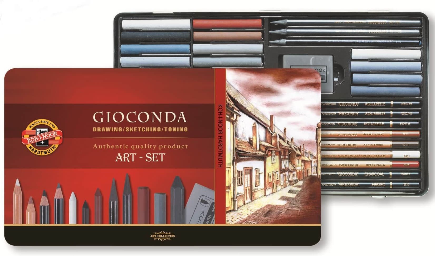 Koh-i-Noor Gioconda Art Set 8891 velká kreslířská souprava