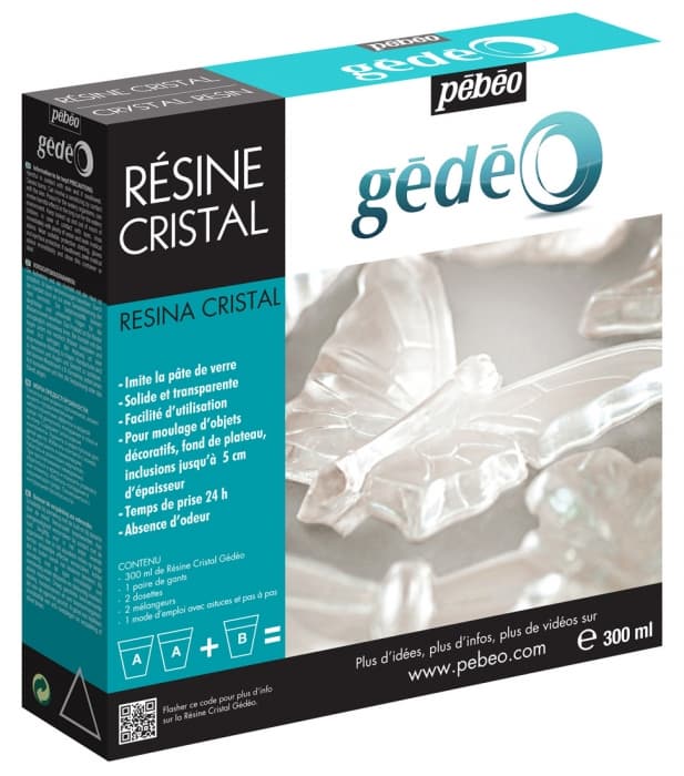 Pébéo křišťálová pryskyřice 300 ml bezbarvá lahev