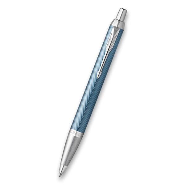 Parker IM Premium Blue Grey CT kuličkové pero čelní pohled