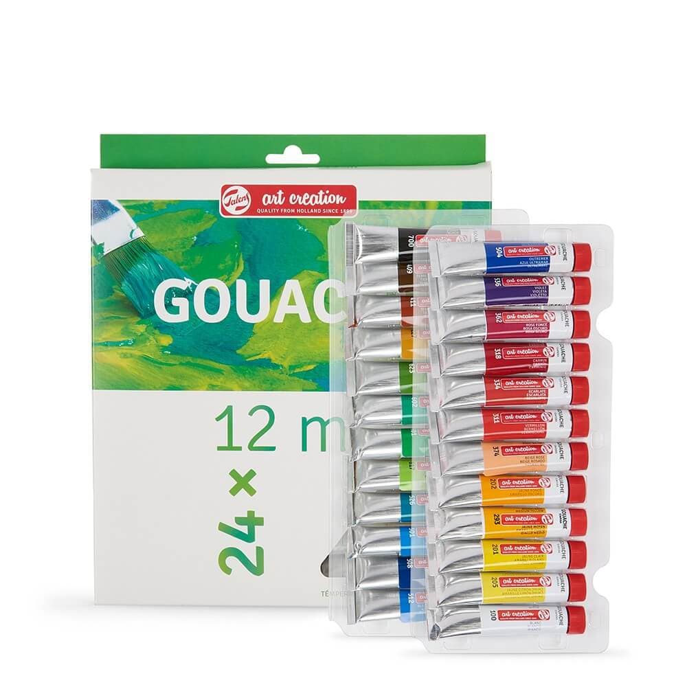 Royal Talens Gouache sada 24 barev 12ml tuba