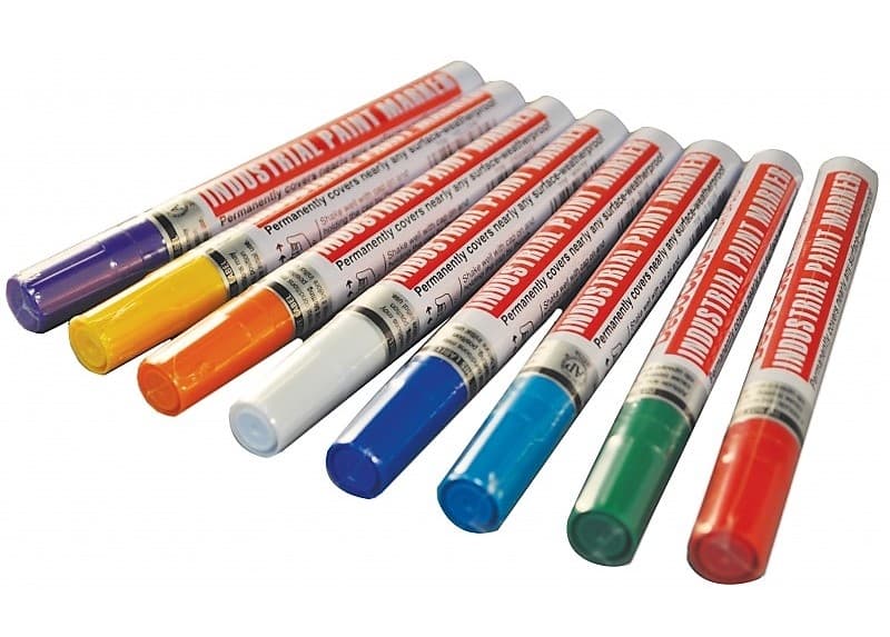 Marvy Deco Color lakový popisovač červený silný 3-5mm