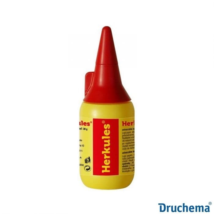 Druchema Lepidlo Herkules 30g s aplikátorem čelní pohled
