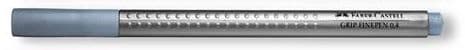 Faber-Castell Finepen GRIP liner 0,4 mm šedý popisovač
