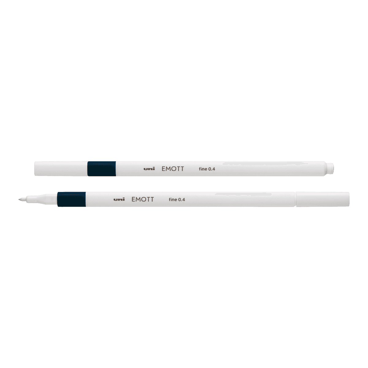 Mitsubishi Pencil Uni EMOTT liner černomodrý fix 0,4 mm