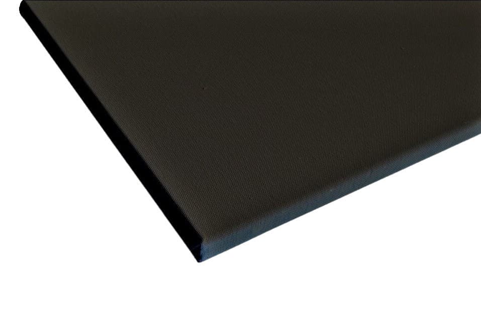 Kocierz malířské plátno bavlněné černé 80x80 cm