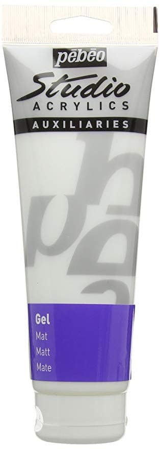 Pébéo Studio matný gel pro akrylové barvy 250ml